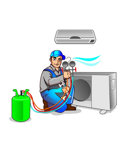Service AC Rumah - Isi Freon